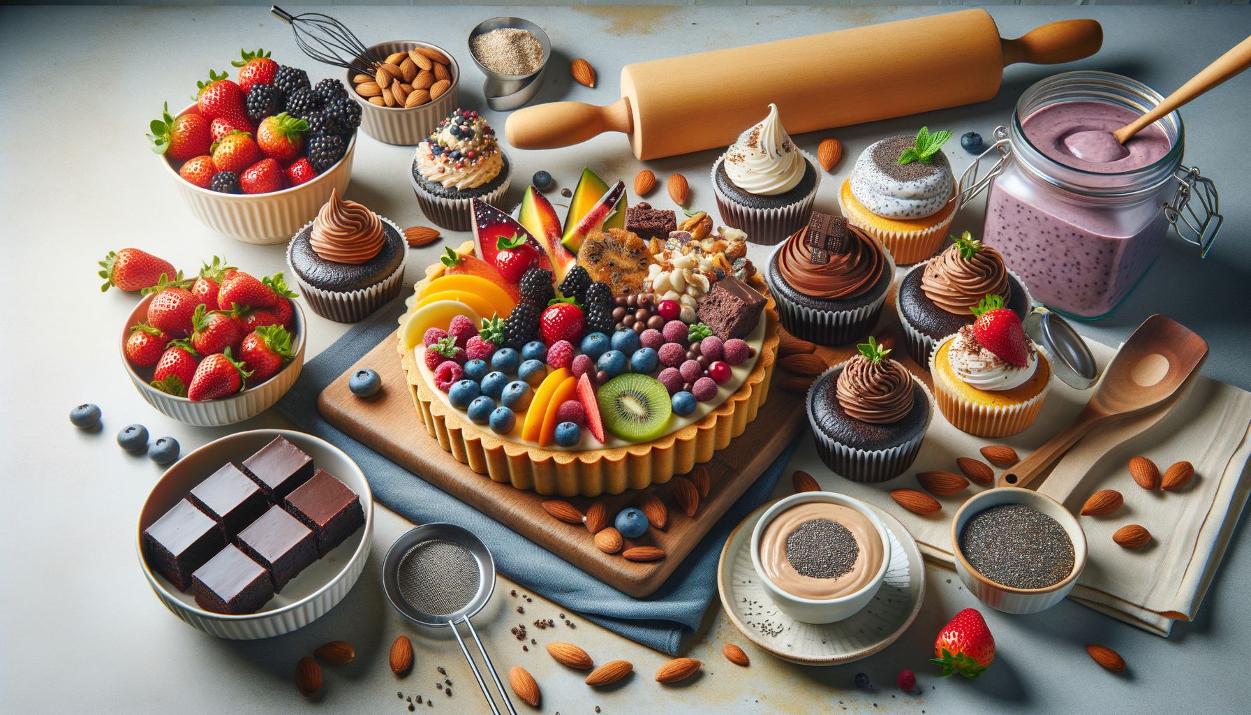 Süße Desserts zum Abschluss